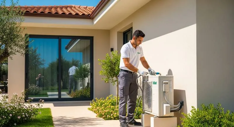 Vaillant aroTHERM ısı pompası montajı fiyatları 2026 Antalya Alanya villa - profesyonel kurulum Alman kalitesi 089 Bayern ekibi Vaillant aroTHERM ısı pompası dış ünite profesyonel montajı villa ısıtma soğutma sistemi kurulumu Antalya Alanya Akdeniz bölgesi